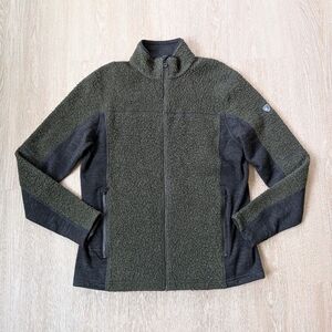 Kuhl Jacket Men's Large Naturafleece Wool Blend Full Zip